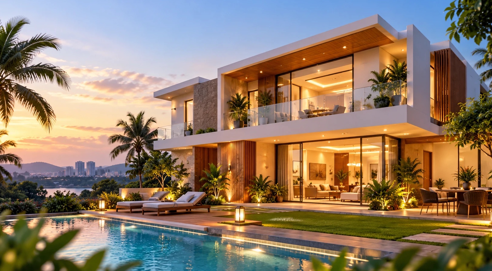 Luxury villas and homes