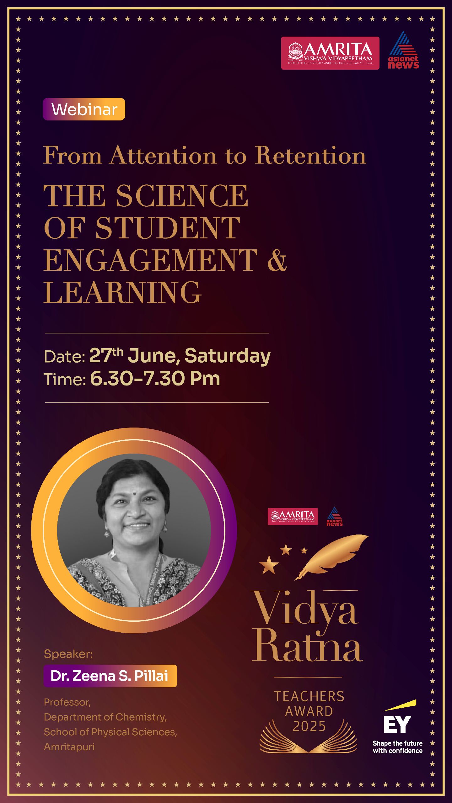 Vidya Ratna Webinar
